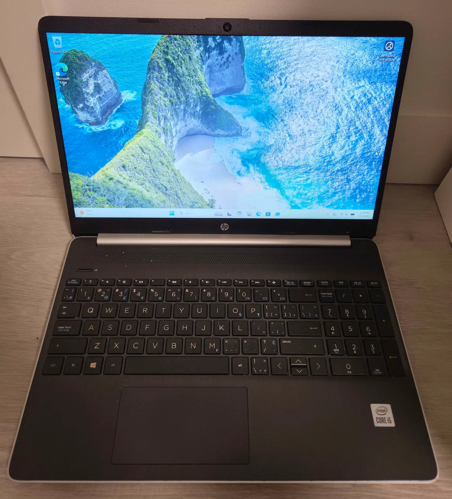 open hp laptop